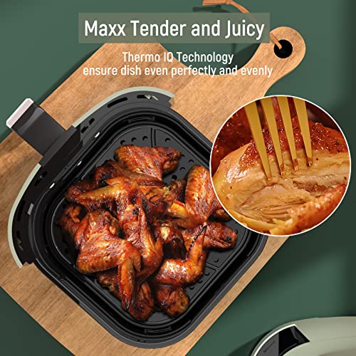 4.2QT Compact Airfryer with Nonstick Basket O493