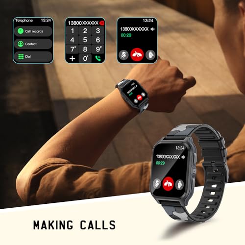 1.83'' Touch Screen Bluetooth Smart Watch with Double Strap N164
