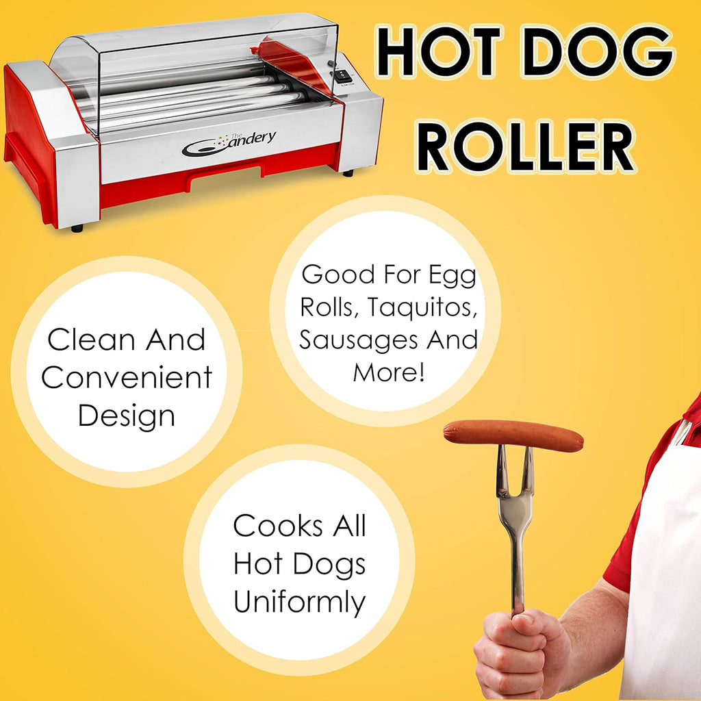 6 Hot Dog Capacity Hot Dog Roller B67284