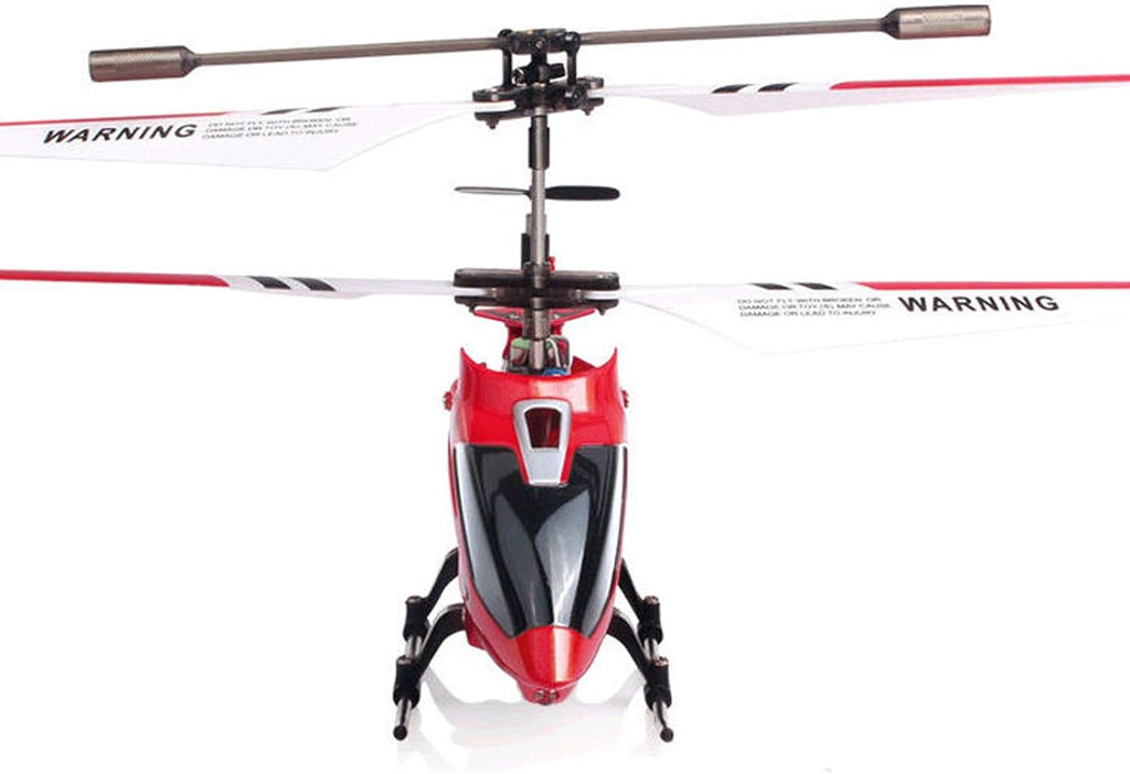 Red R/C Helicopter with Gyro S635