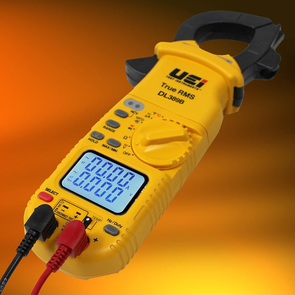 Digital True RMS Clamp Meter 4000 Counts Auto Ranging Voltmeter O887
