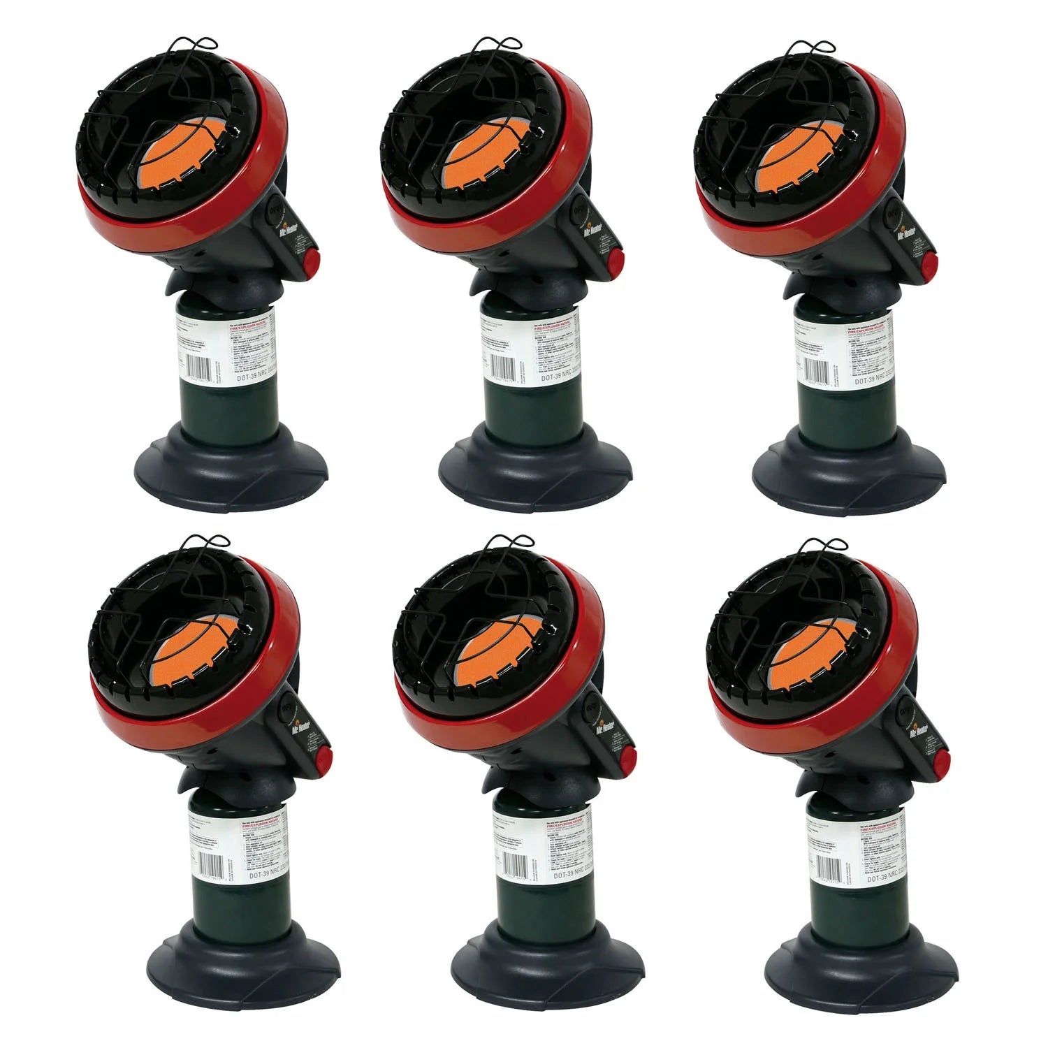 Portable Propane Heater (6-Pack) M16440