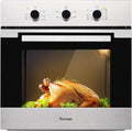 2.3 Cu.ft. 24" Single Electric Wall Oven with Stainless Steel Finish X389