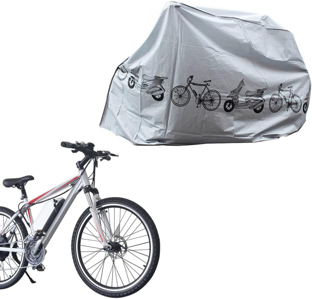 Grey Waterproof Bicycle Cover I846335