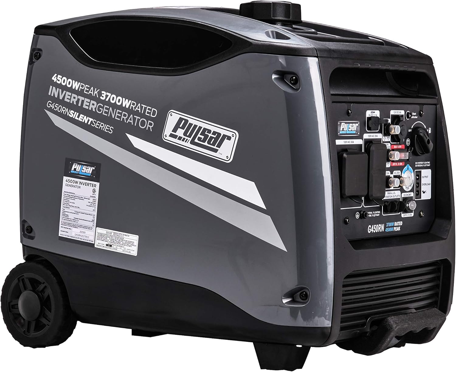 4500W Portable Inverter Generator with Remote Start C1008
