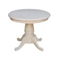 Unfinished Round Pedestal Table P975181