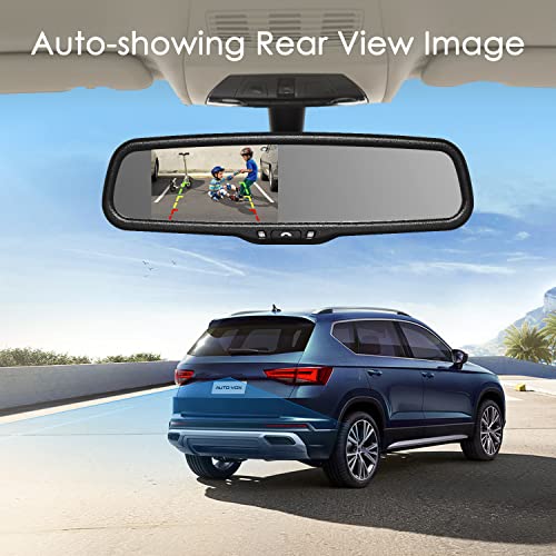 4.3" Rear View Mirror Camera with Night Vision Backup Camera P8156