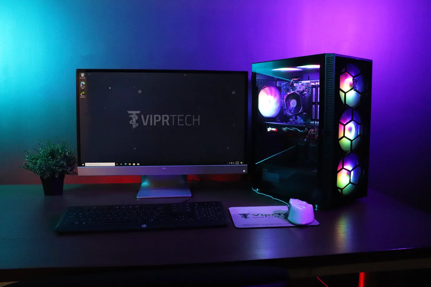 Intel i5 4th Gen AMD Radeon RX 580 8GB 16GB RAM 1TB Gaming PC Desktop Computer U606