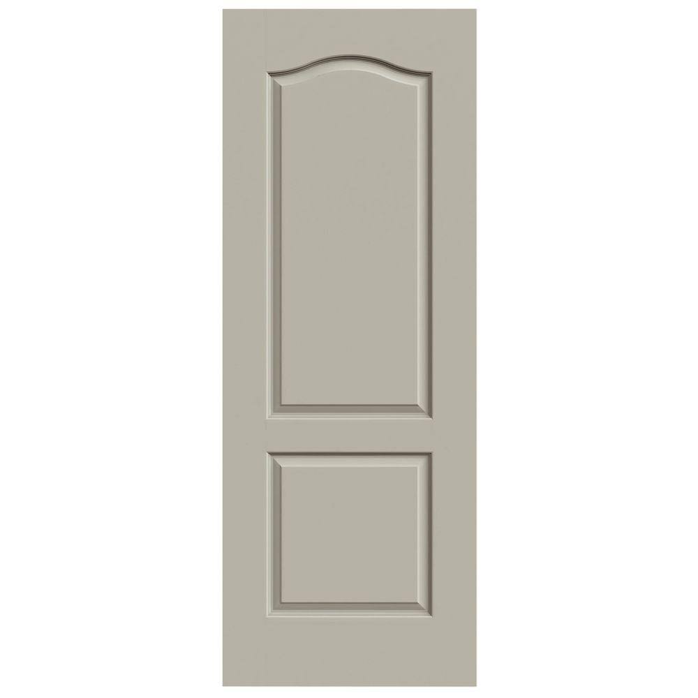 36 in. x 80 in. Desert Sand Painted Solid Core Molded Composite MDF Interior Door Slab N570