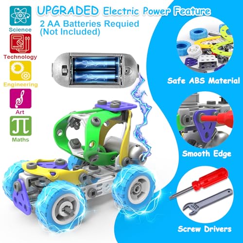 10 in 1 STEM Building Toys for Kids Ages 4-8 U457524