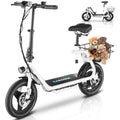 500W/800W/1200W Electric Scooter with Seat 14" Tire Foldable N20564