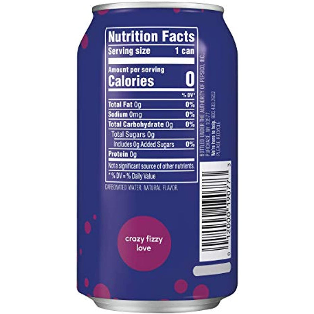 18 Count 12 Fl Oz Blueberry Pomegranate Sparkling Water P67068