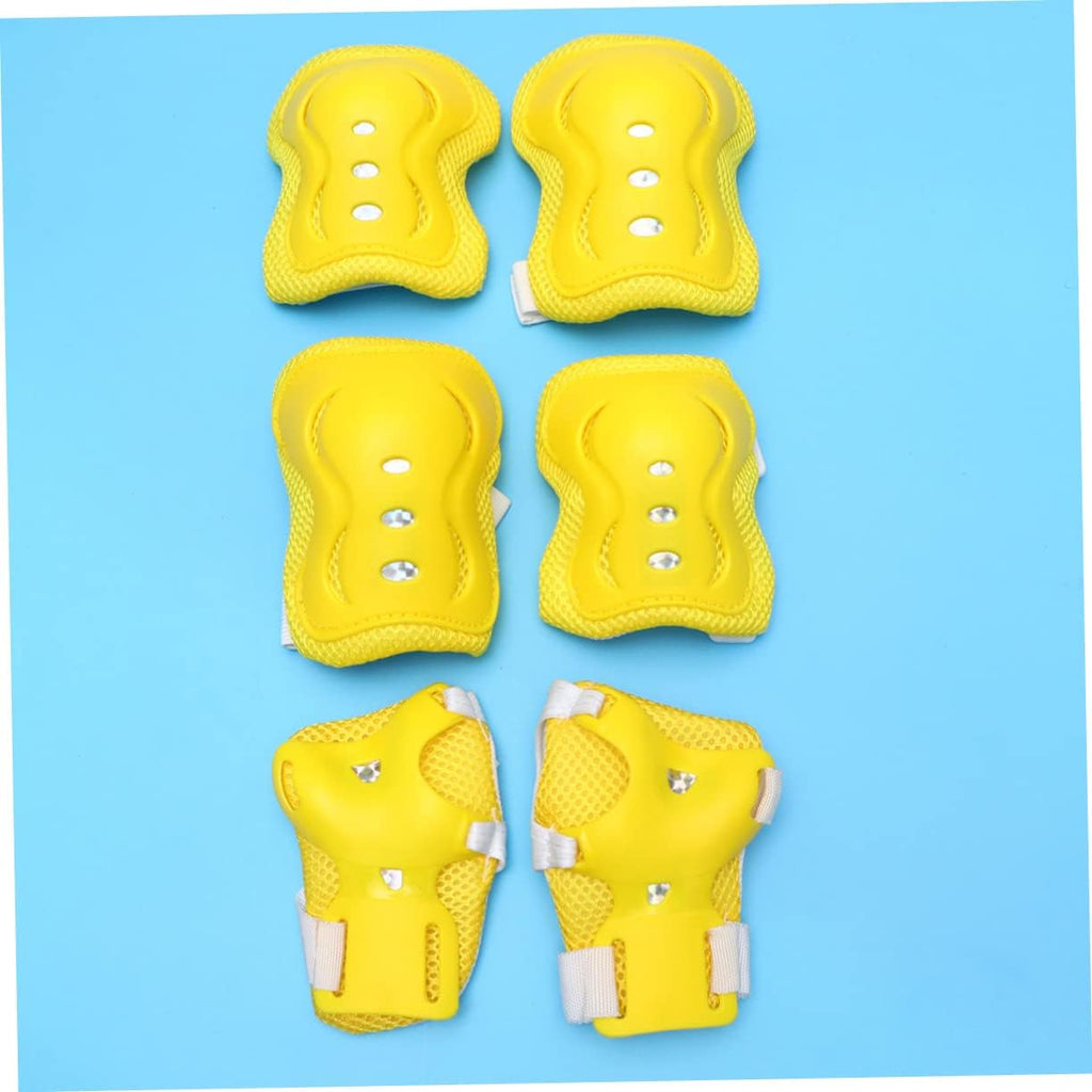 18 pcs Set Elbow Pads Knee Protector Wrist Guards Protective Gear Q984633