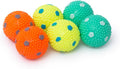6 Pack Small Sized Spotted Latex Balls, 2 Inches in Diameter B7821