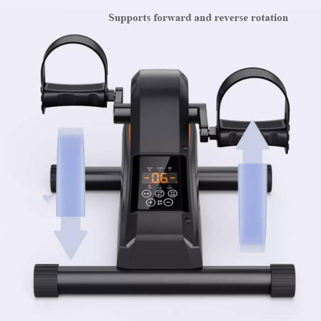 Electric Rehabilitation Training Machine Under Desk Bike Pedal Exerciser with LCD Display B831514
