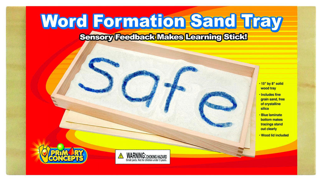 Word Formation Sand Tray, 15" x 8" R3068