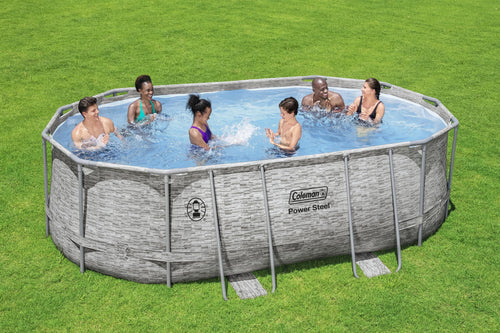 16' x 10' x 48" Oval Above Ground Pool Set V156
