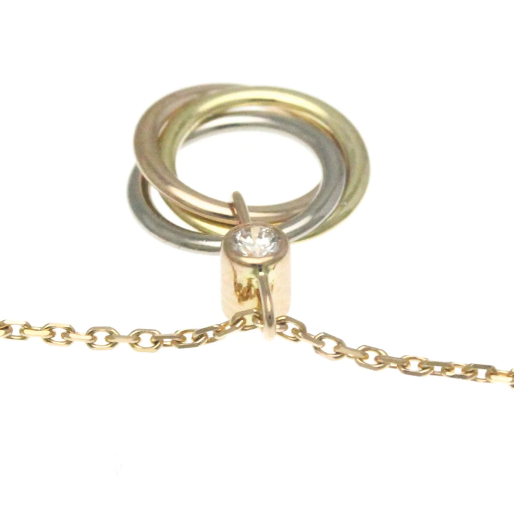 18K Pink Gold, White Gold, Yellow Gold Diamond Pendant Necklace M818163