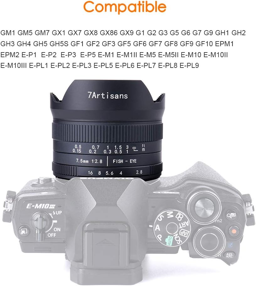 7.5mm F2.8 Fisheye Lens B892340