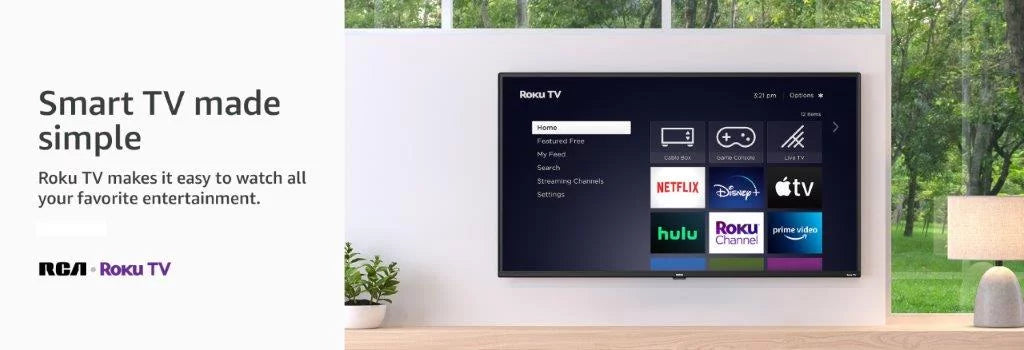 32" HD 720P Roku Smart LED Television, Black N92958