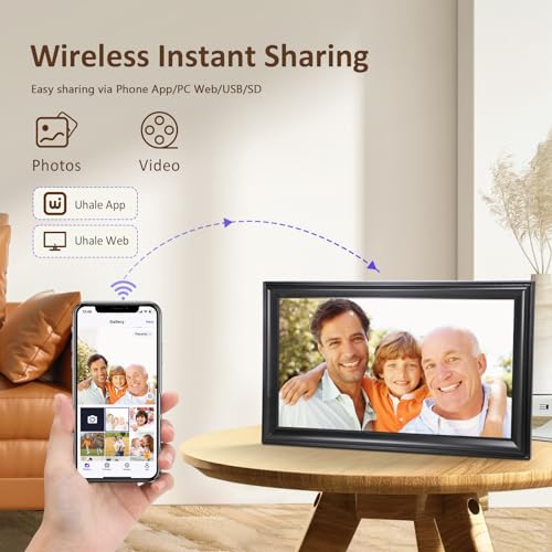 10.1 Inch IPS HD Digital Picture Frame with 16GB Storage K94272