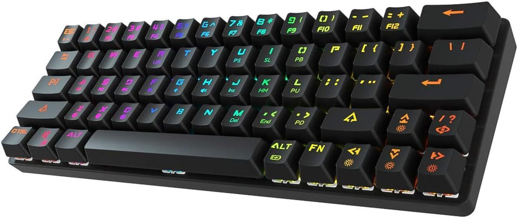 60% Wireless Mechanical Keyboard with RGB Backlit Q960