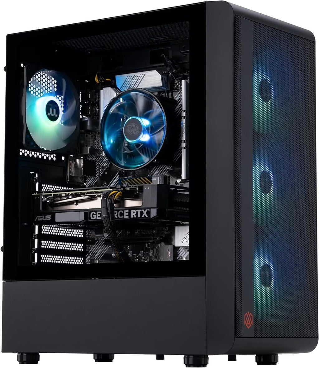 AMD Ryzen 7 5700X GeForce RTX 4060 Ti 8G 32GB DDR4 3200MHz 1TB M.2 NVMe SSD Gaming PC K7128