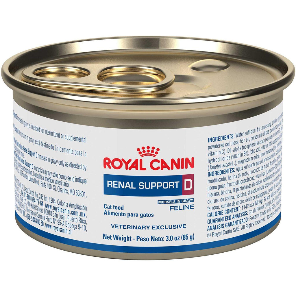 Veterinary Diet Feline Renal Support D Canned Food O18413
