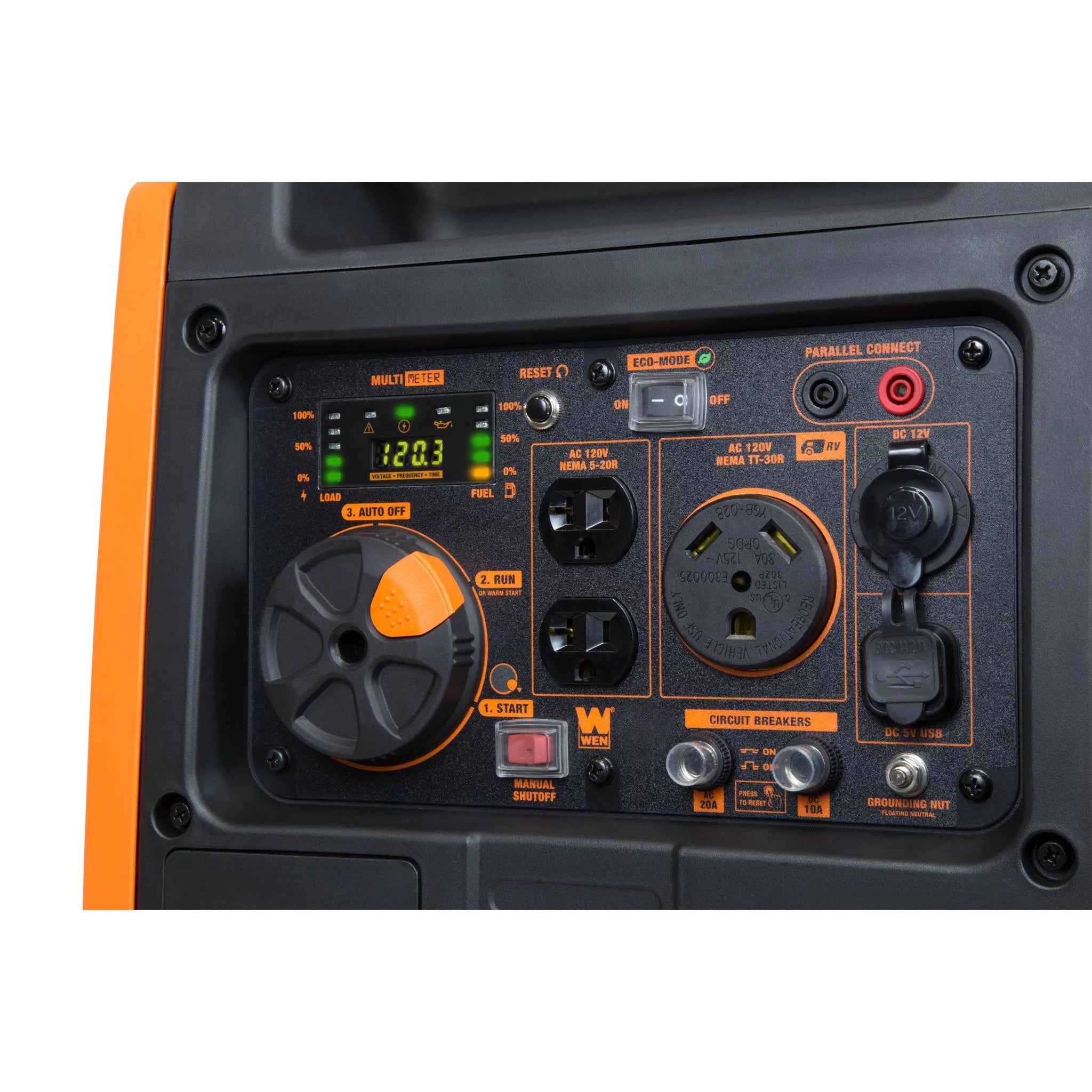 4500-Watt Portable Inverter Generator with Electric Start D440