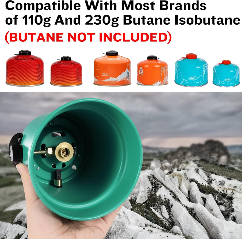 Portable Propane Heater & Stove with automatic igniter E87912