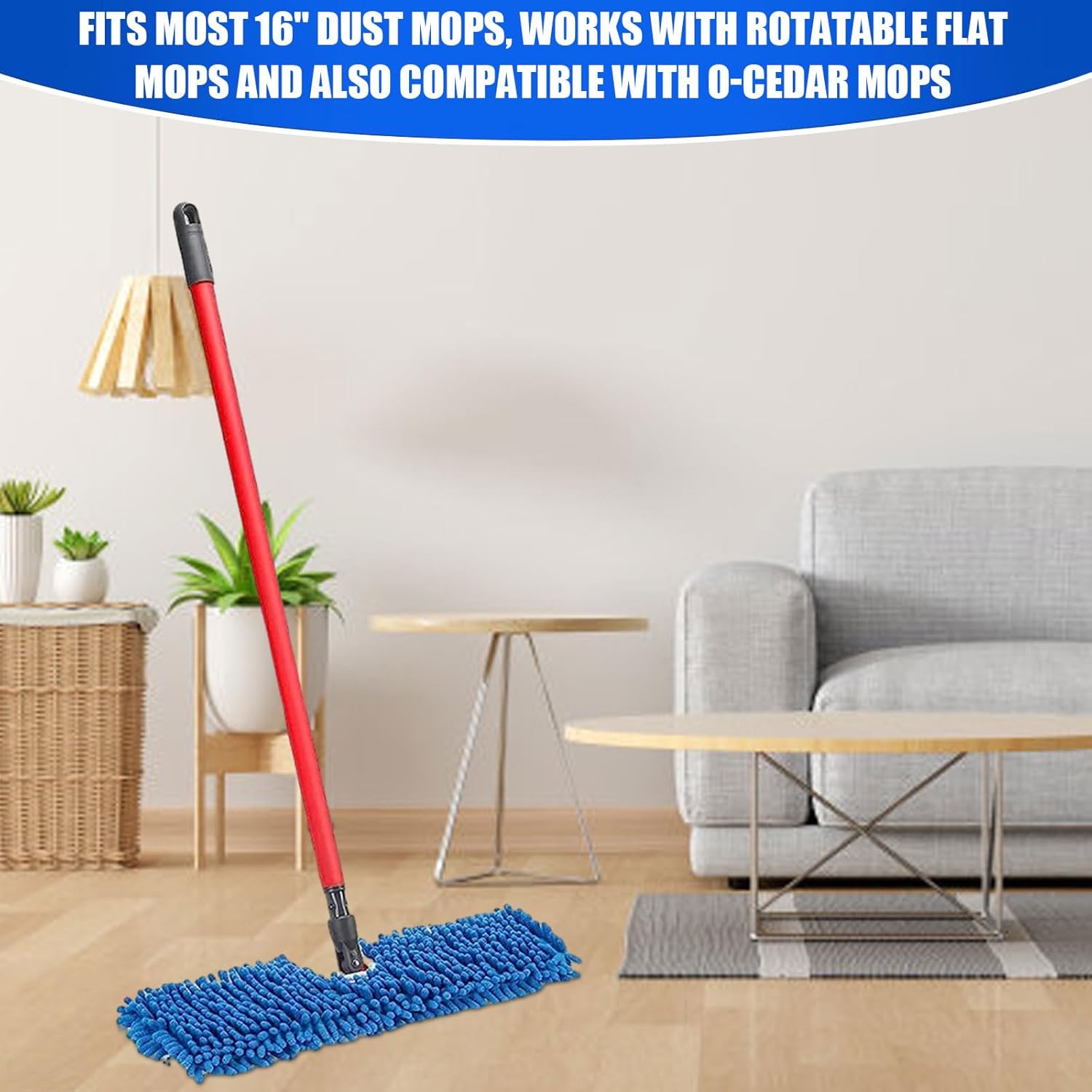 2 Pack Microfiber Mop Refills L1398