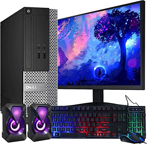 Intel Core i5 3rd Gen 3.2 GHz 16GB RAM 2TB HDD 22 Inch LED Monitor RGB Keyboard and Mouse WiFi Windows 10 Pro Desktop PC Z501420