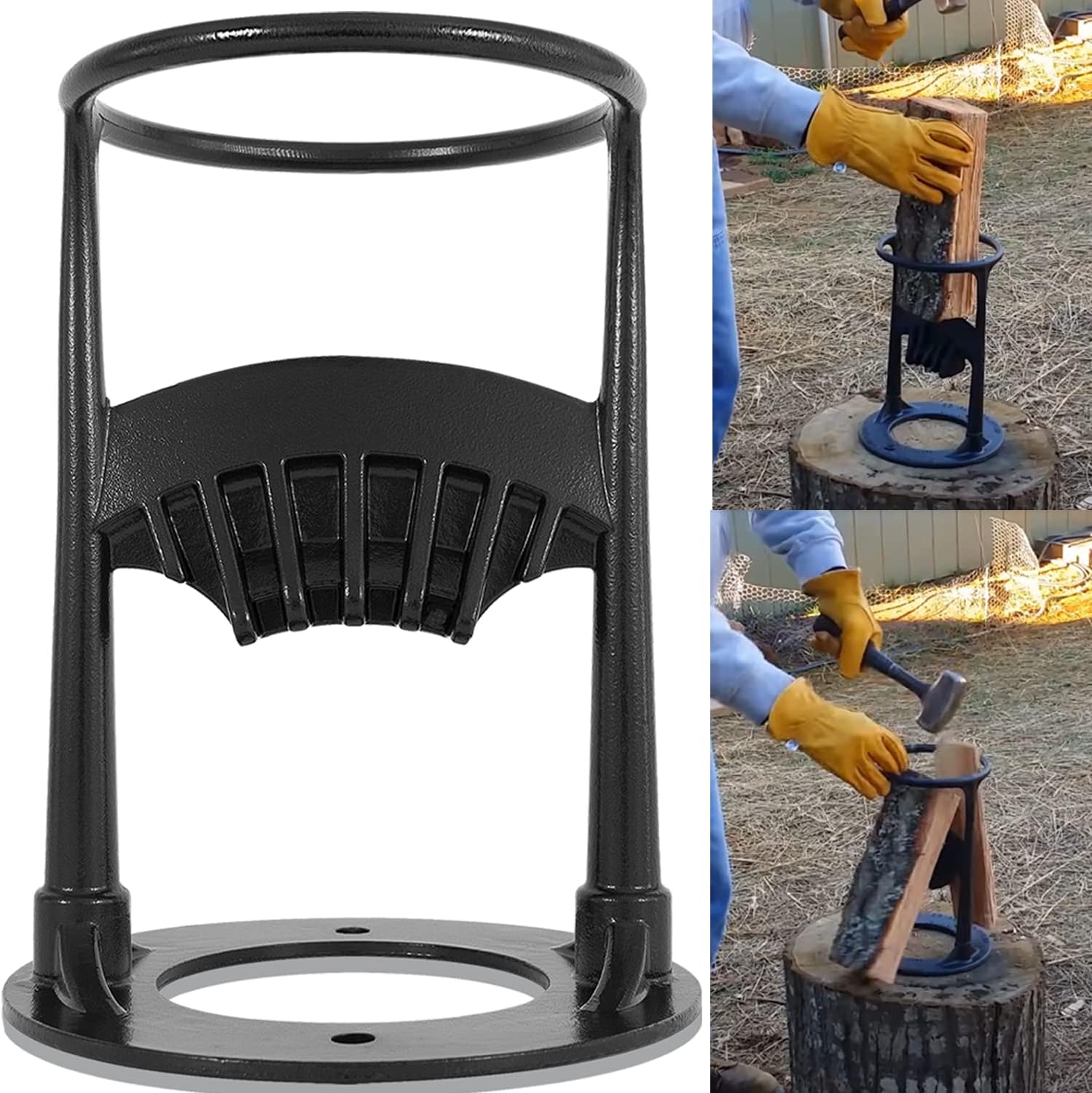 12lb Cast Iron Manual Log Splitter V5647