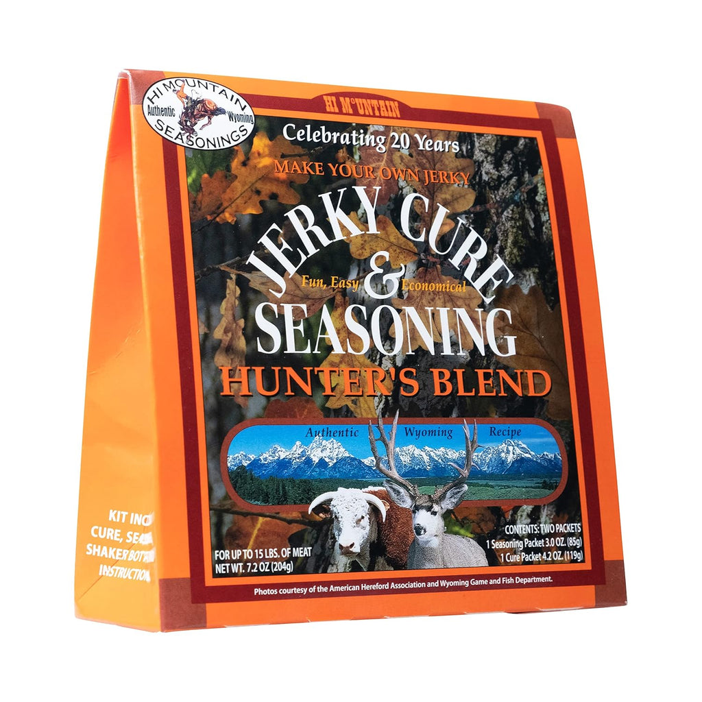 Jerky Seasoning and Cure Kit for Beef, Deer, Elk, Venison (1 Box) G1274