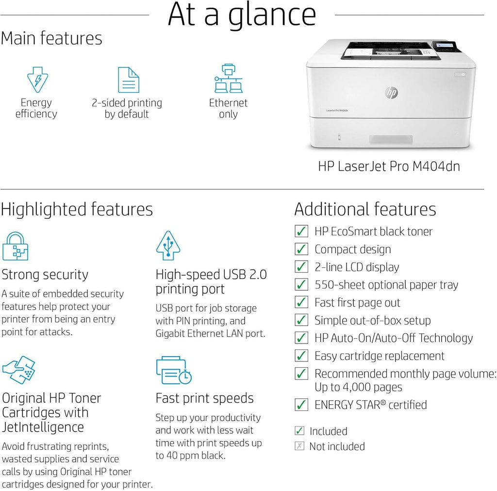 Monochrome Laser Printer with Double-Sided Printing T703