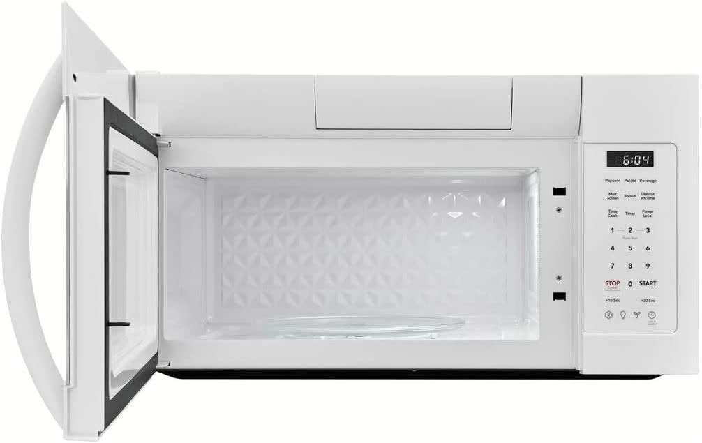 30 Inch Wide 1.8 Cu. Ft. 1500 Watt Over the Range Microwave White A185