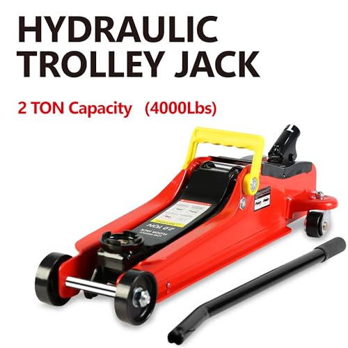 3 Ton Low Profile Steel Floor Jack with Dual Piston Quick Lift Pump E735