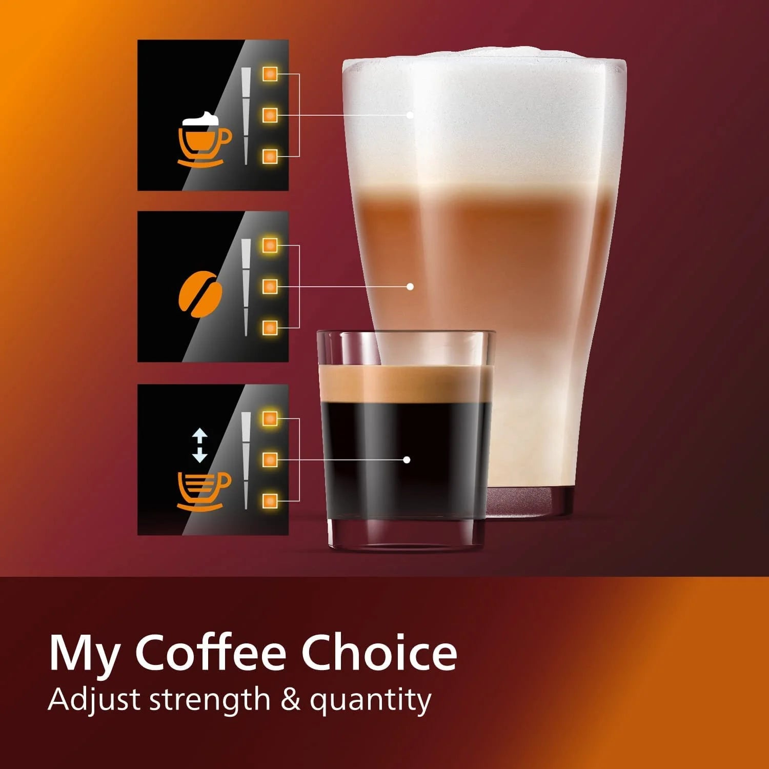 Black Fully Automatic Espresso Machine with LatteGo O908