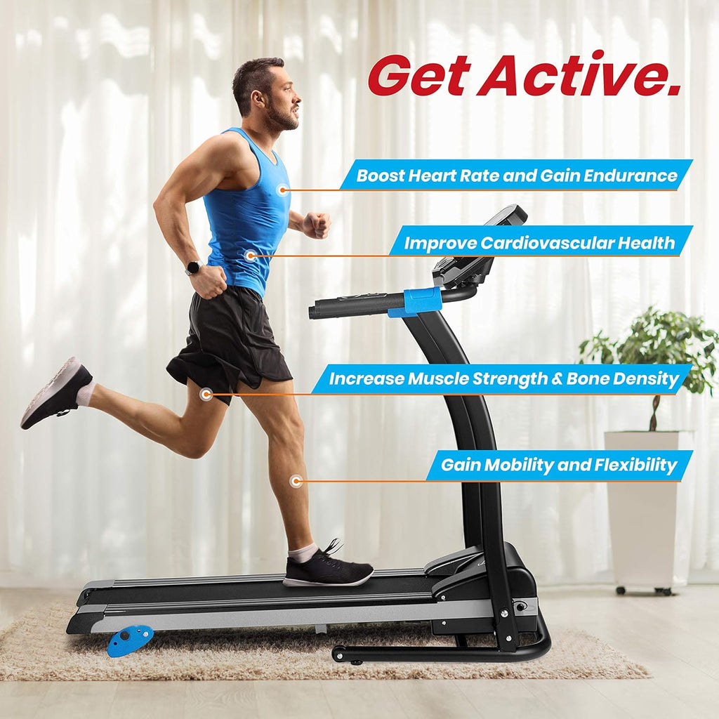 Slim Folding Electric 2.5 HP Treadmill S969707