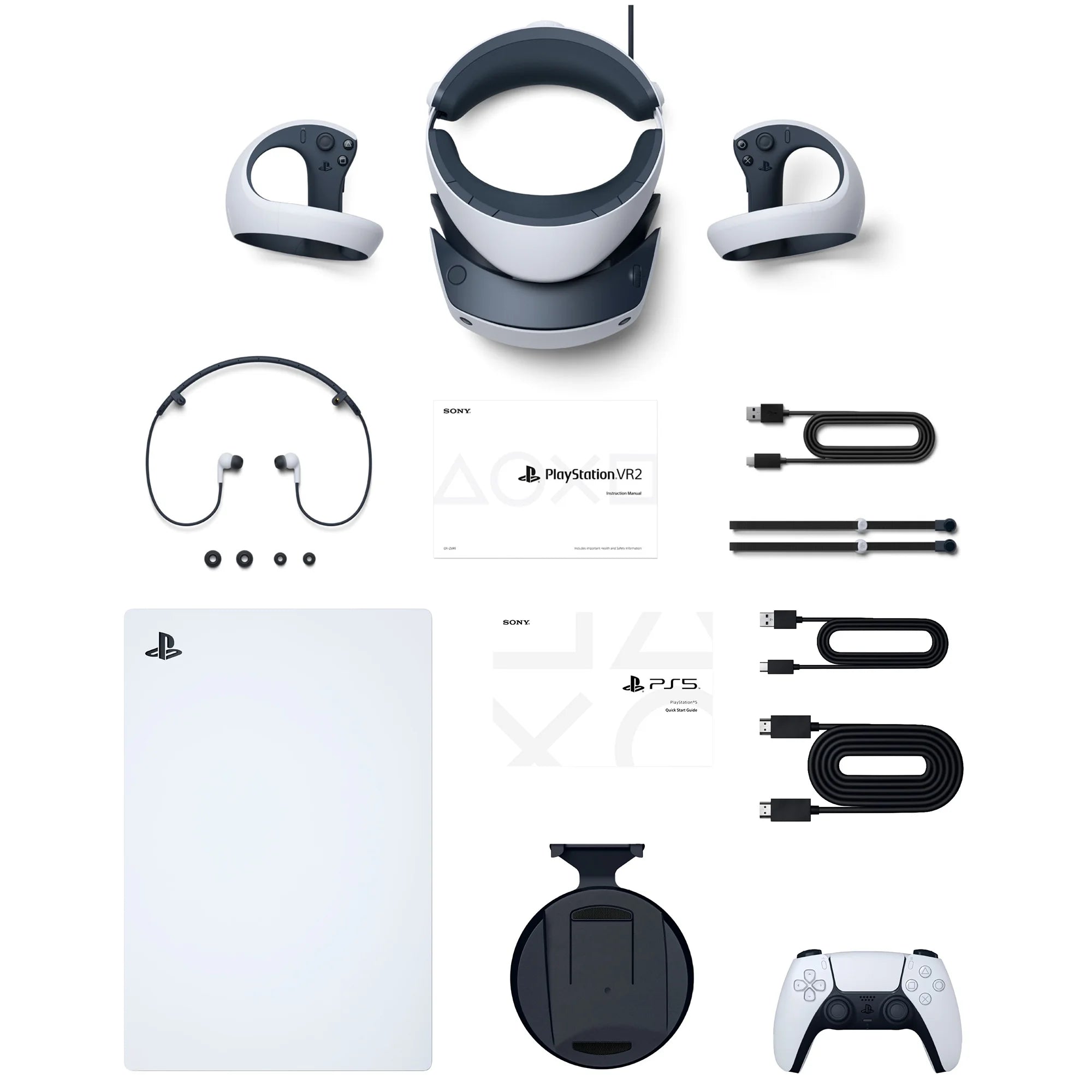 PS5 Disc Console, VR2 Headset, Sense Controllers, DualSense J8819