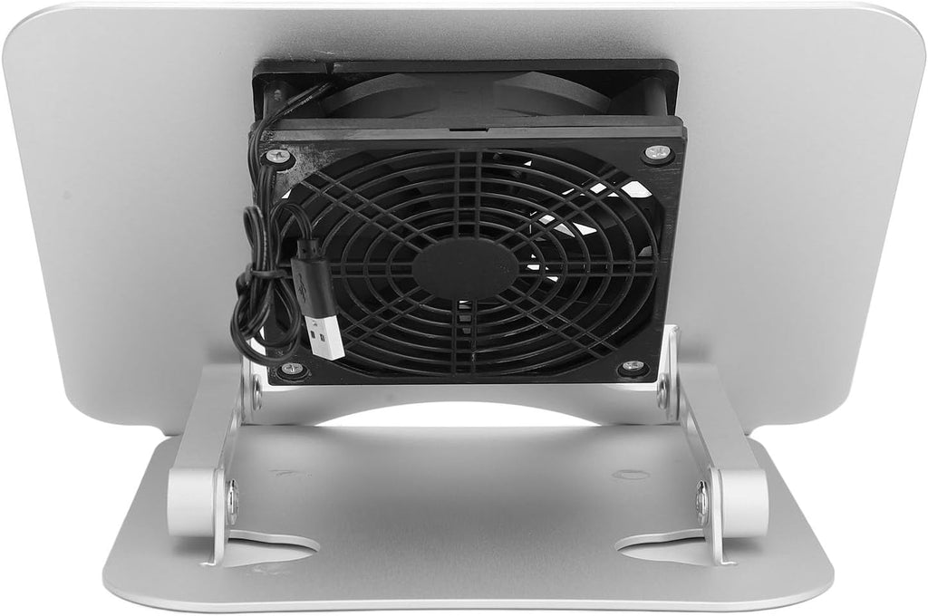 Elevatable Foldable Aluminum Alloy Laptop Cooling Pad with USB Fan P50391