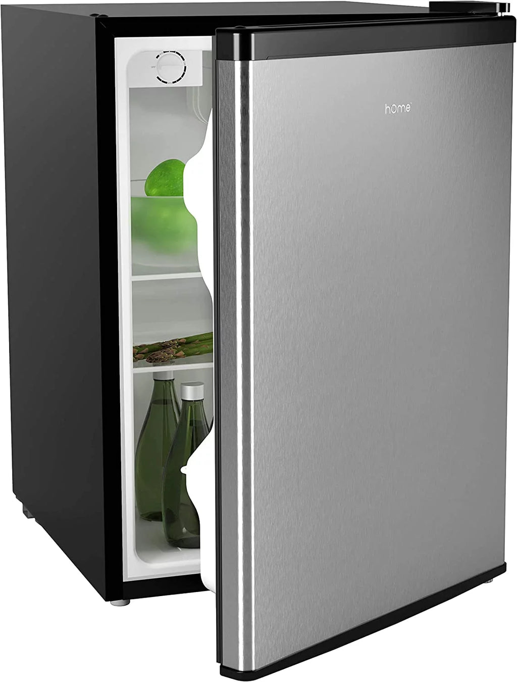 2.4 Cubic Feet Mini Refrigerator with Small Freezer and Removable Glass Shelves G7727