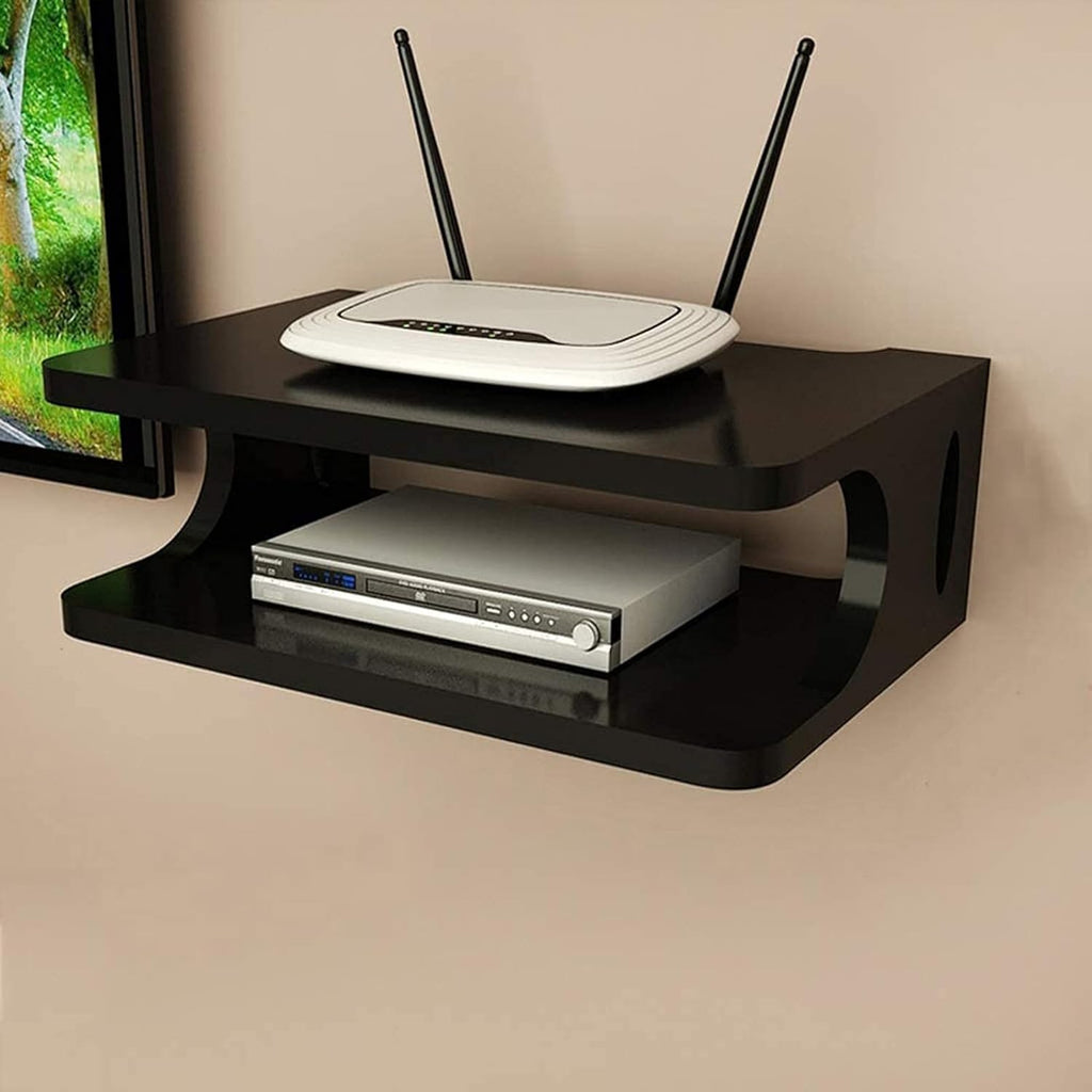 Black 170CM Wall Mounted Media Console M30847