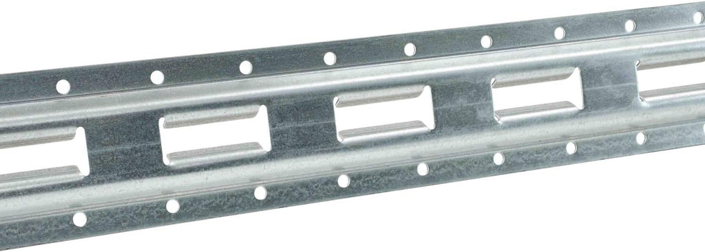 4 Pack 5' Vertical Galvanized Steel Bolt-On Tie-Down Rail Q37928