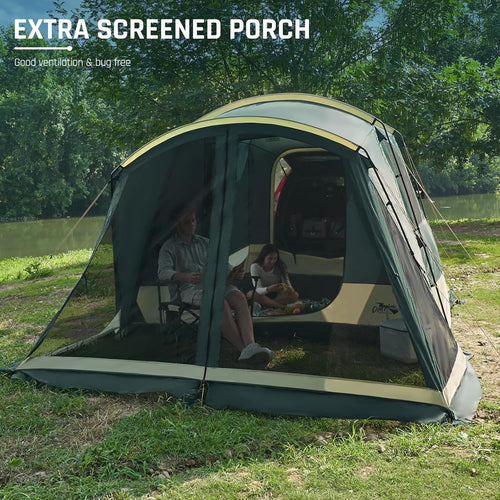 12'x10'x87in(H) SUV Tent with Screen Porch U6507