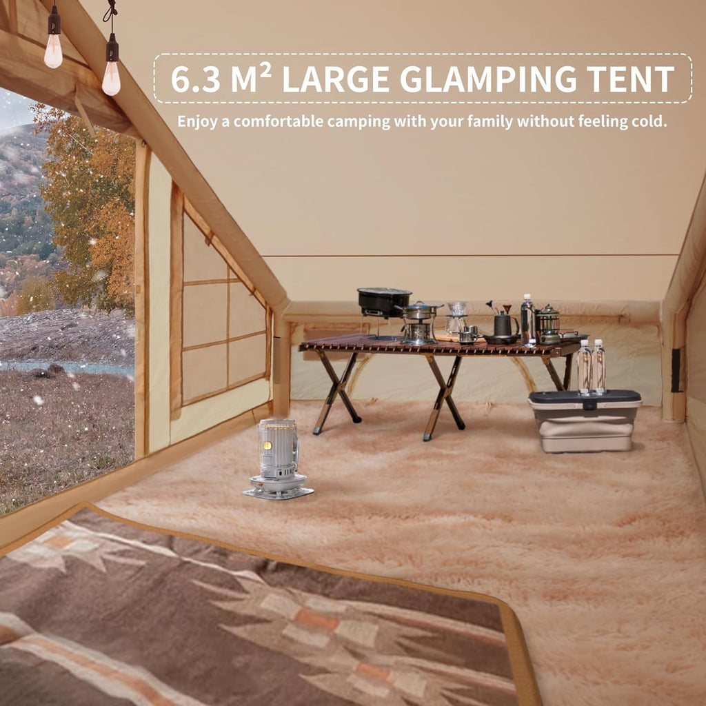 Large Inflatable Oxford Air Tent for 4-6 Persons N572