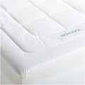 Full Memory Foam Mattress Topper with Outlast Cover O11974