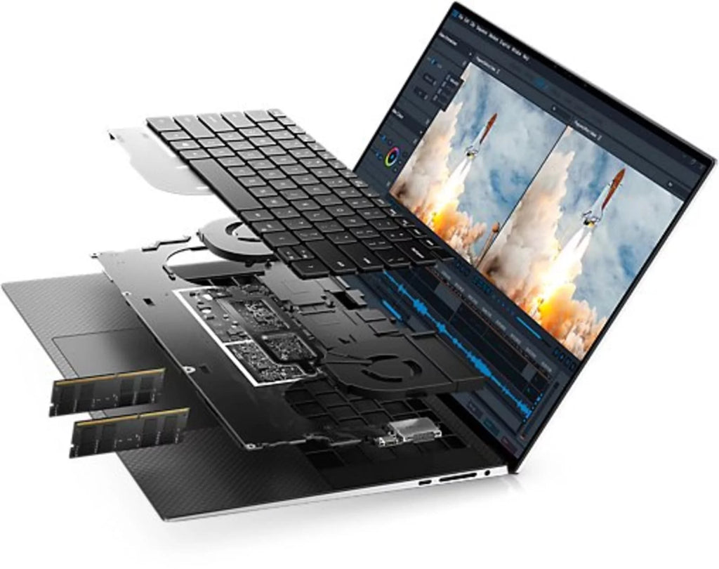 Restored Dell Precision 5000 5550 Workstation Laptop 15.6" FHD+ Core i7 256GB SSD 8GB RAM Quadro T1000 10th Gen CPU B929696