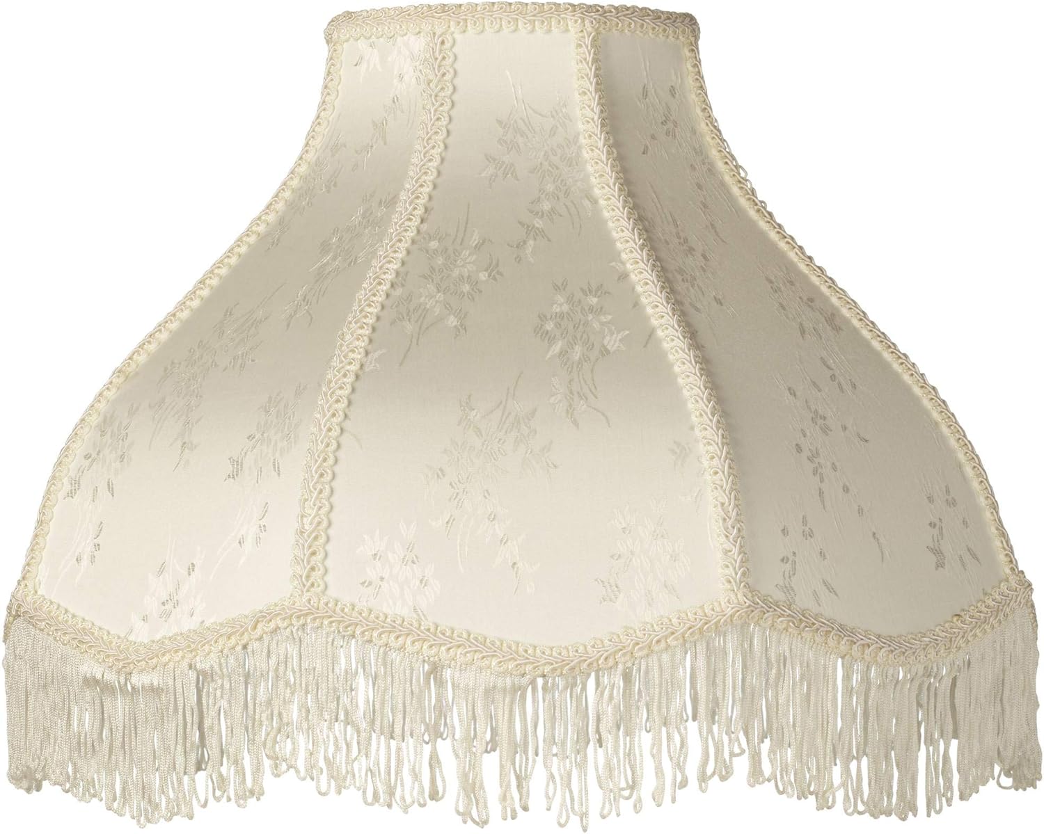Cream White Fabric Dome Lamp Shade Replacement S910783