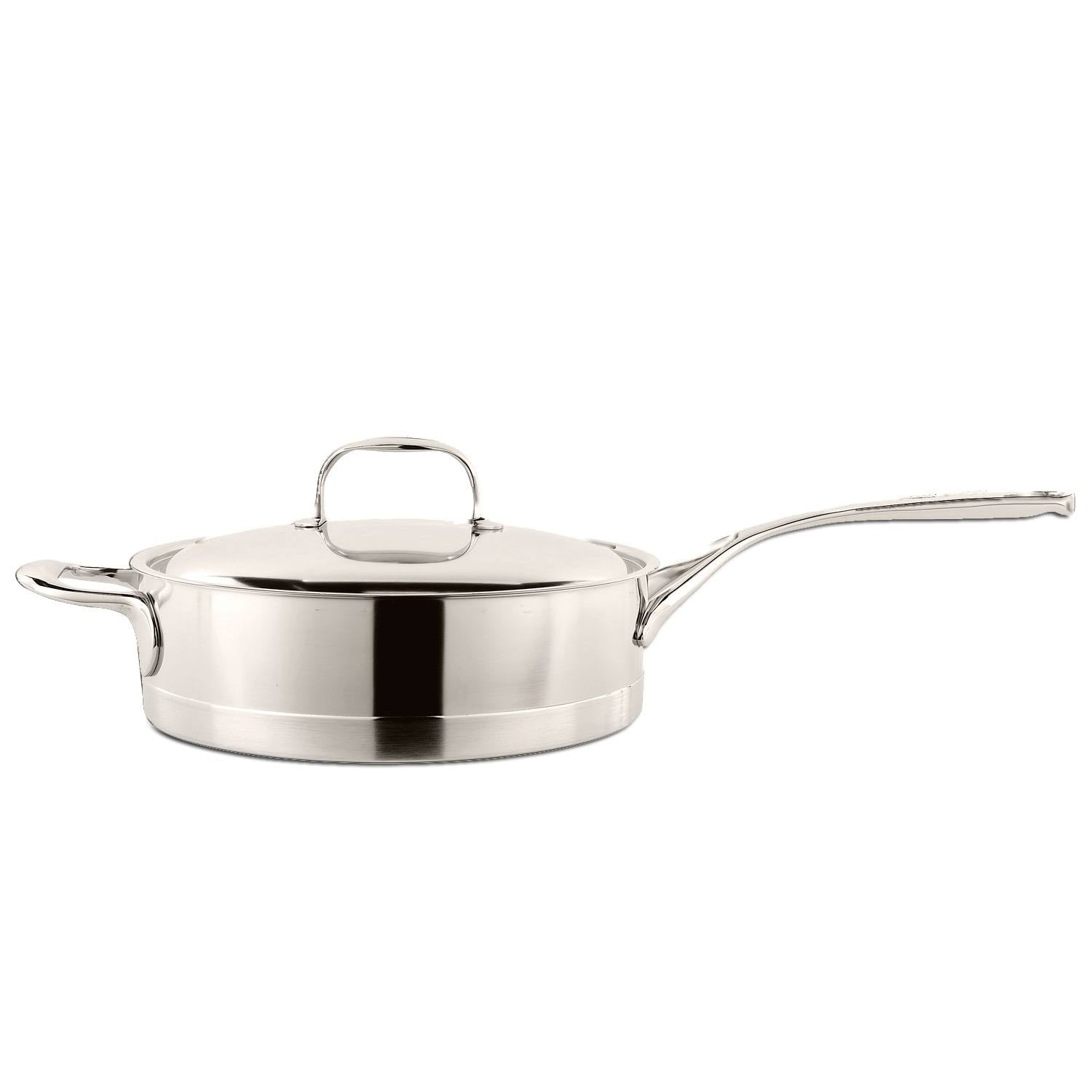 Stainless Steel Saute Pan with Helper Handle O1429
